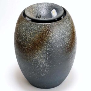 重蔵窯　 利休信楽水琴窟　琴音Ｂ−３ 【未使用品】 利休信楽水琴窟 光の琴音−200 - 重蔵窯