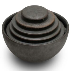 利休信楽水琴窟 光の琴音ボール202LED - 重蔵窯